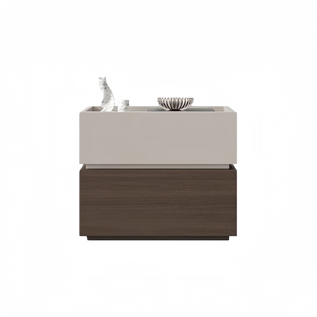 Walnut Solid Wood Nightstand