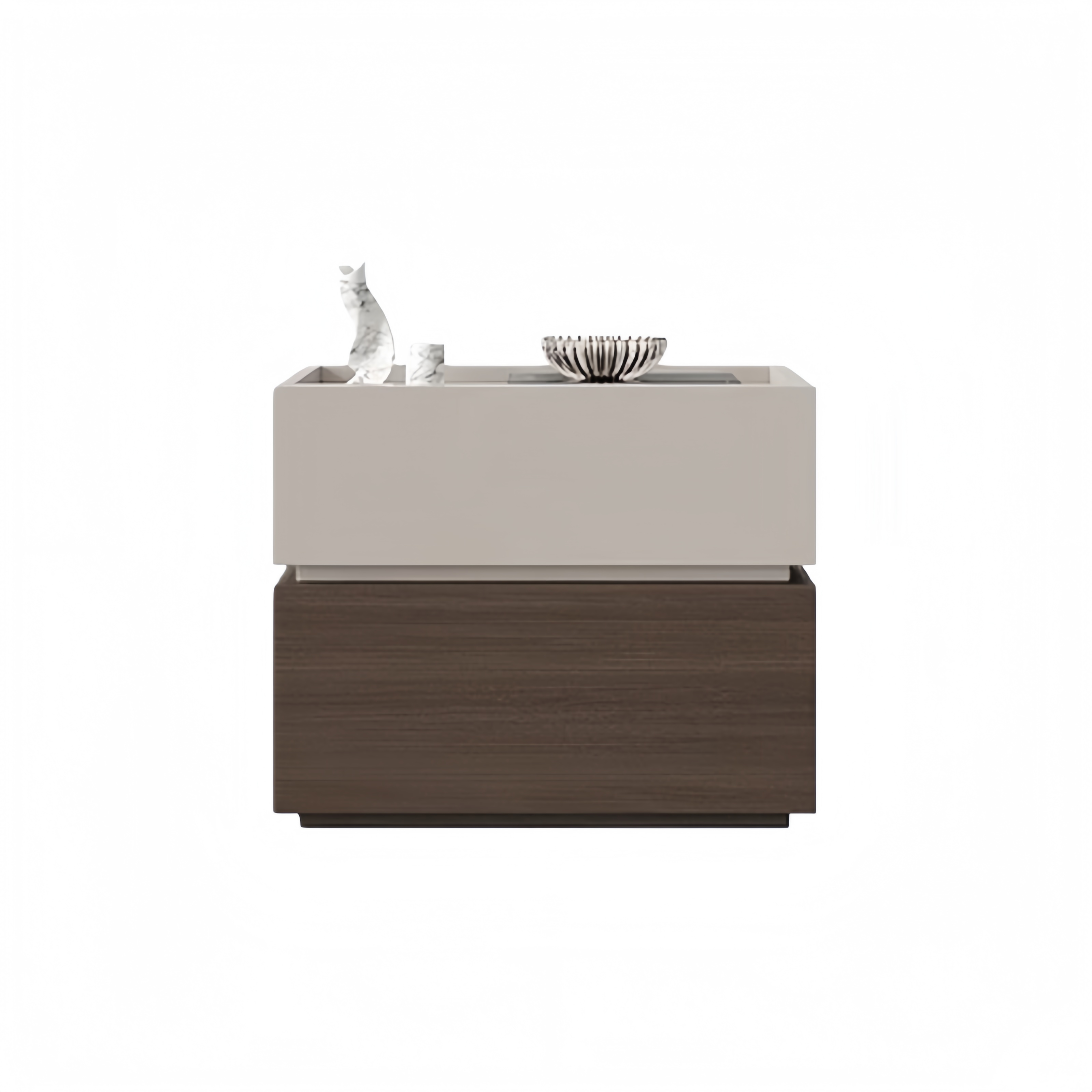 Walnut Solid Wood Nightstand