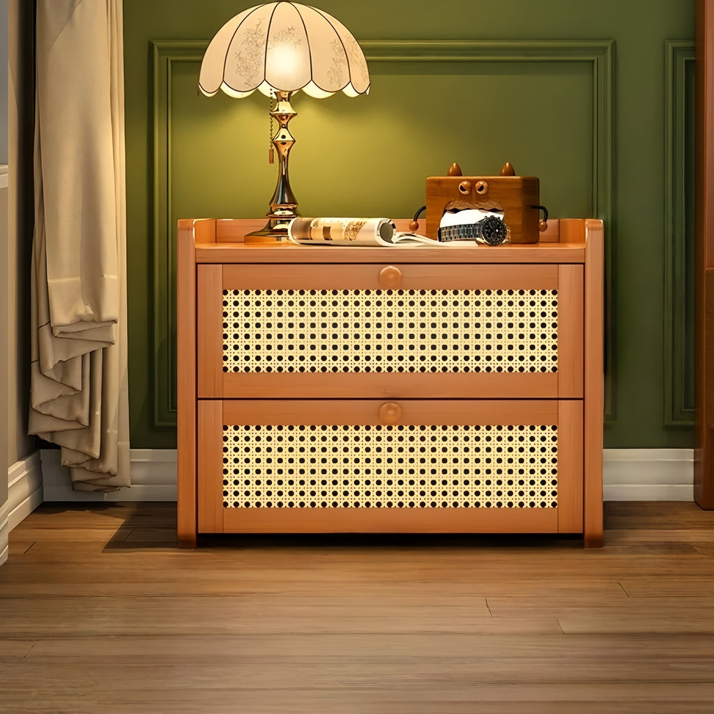 Multi-Layer Bedside Cabinet – Modern Minimalist Storage & Display Shelf