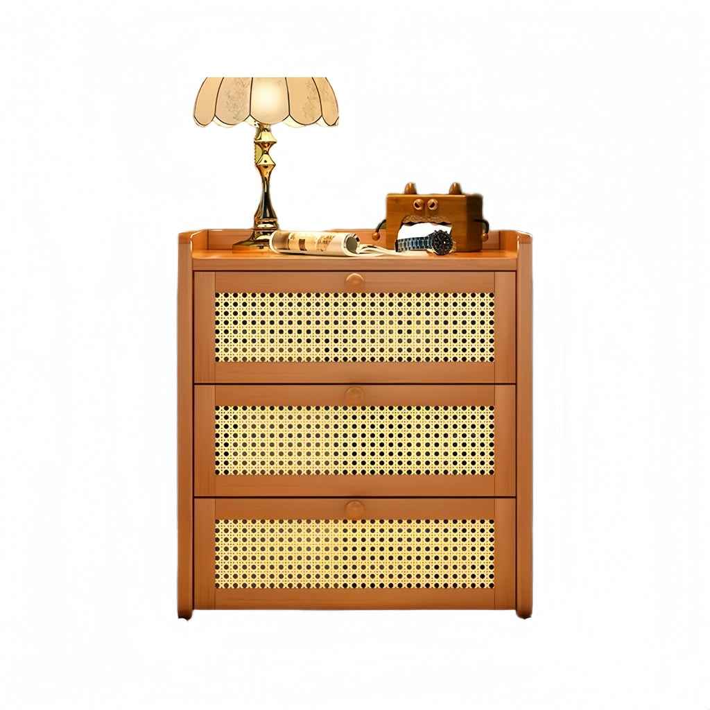 Multi-Layer Bedside Cabinet – Modern Minimalist Storage & Display Shelf