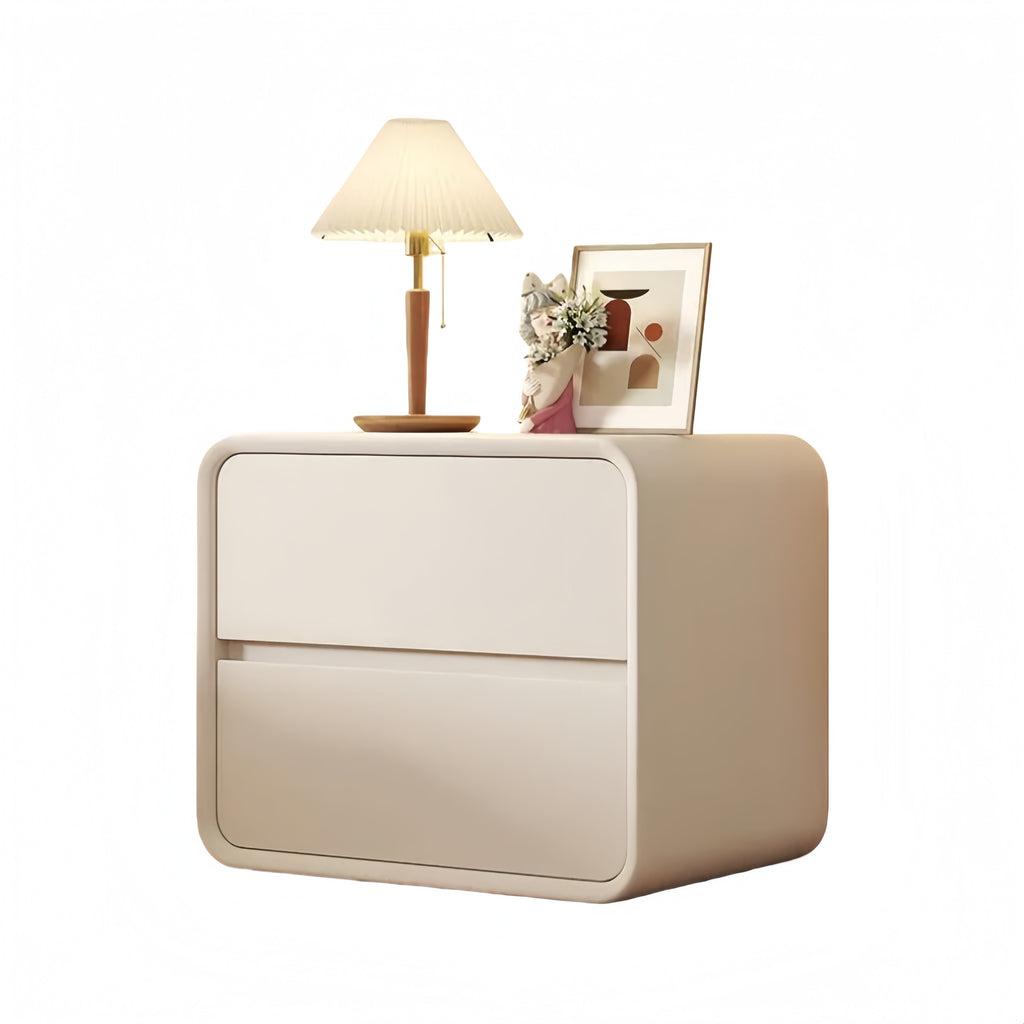 Modern Minimalist Solid Wood Nightstand
