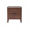 Solid Wood Nightstand – Oak Bedside Storage Cabinet